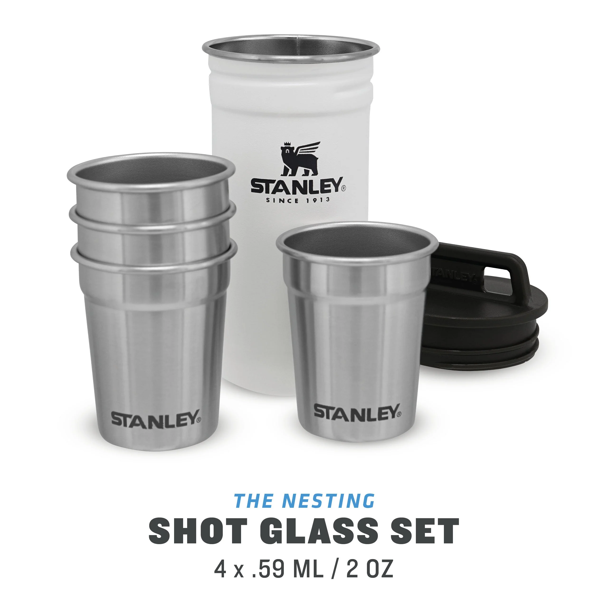 Adventure Nesting Shot Glass Set - Image 11