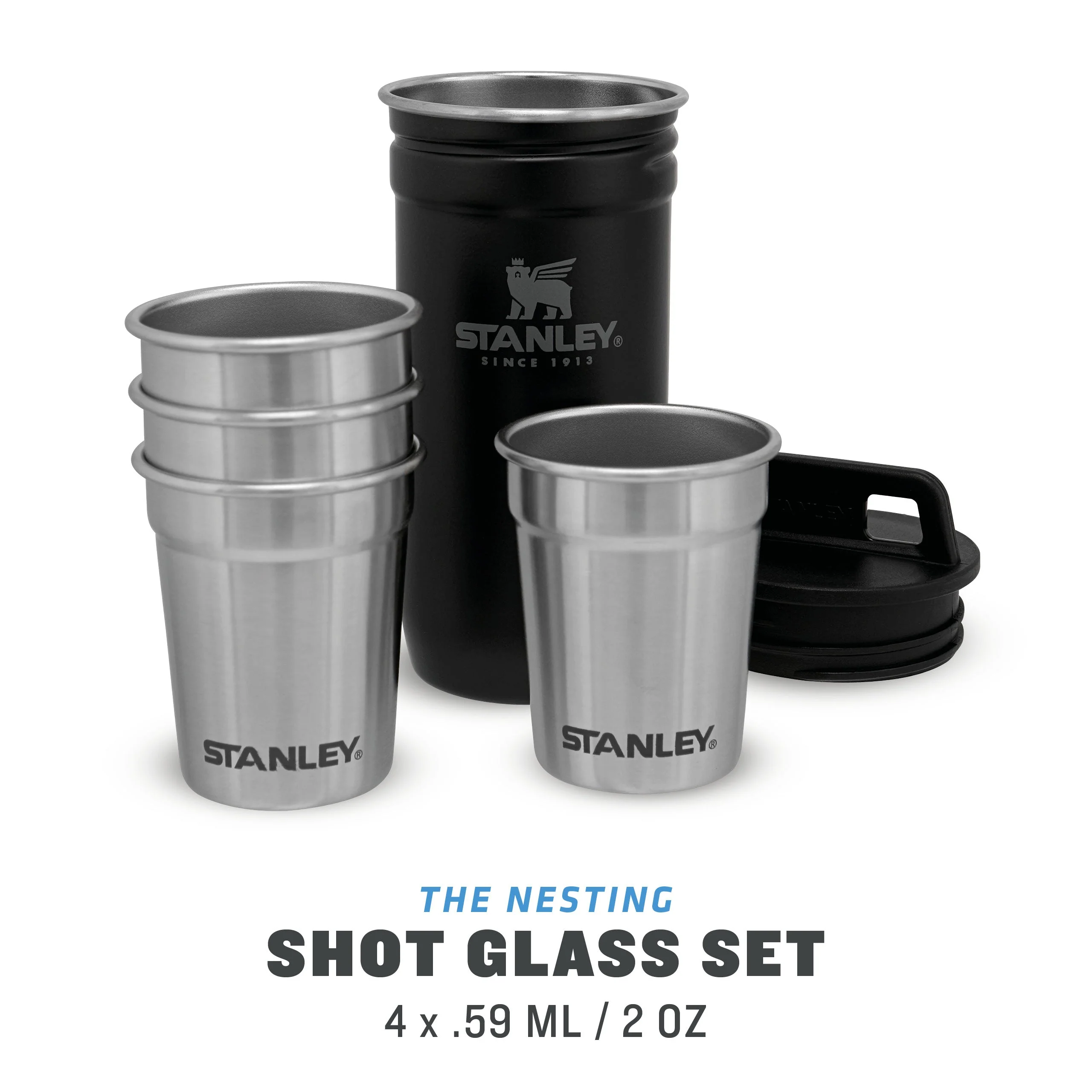 Adventure Nesting Shot Glass Set - Image 8
