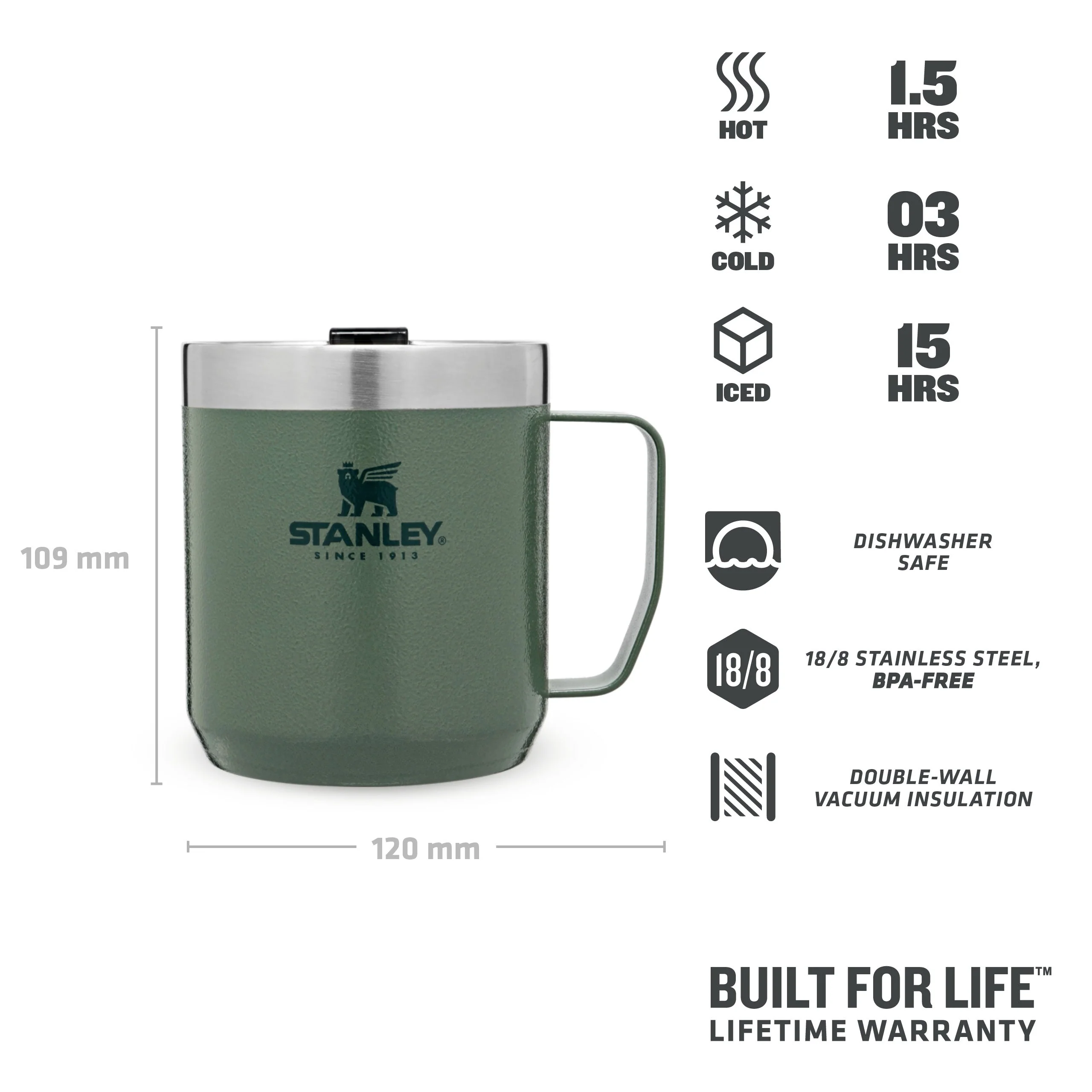 Classic Legendary Camp Mug | 0.35L - Stanley Create - Image 14