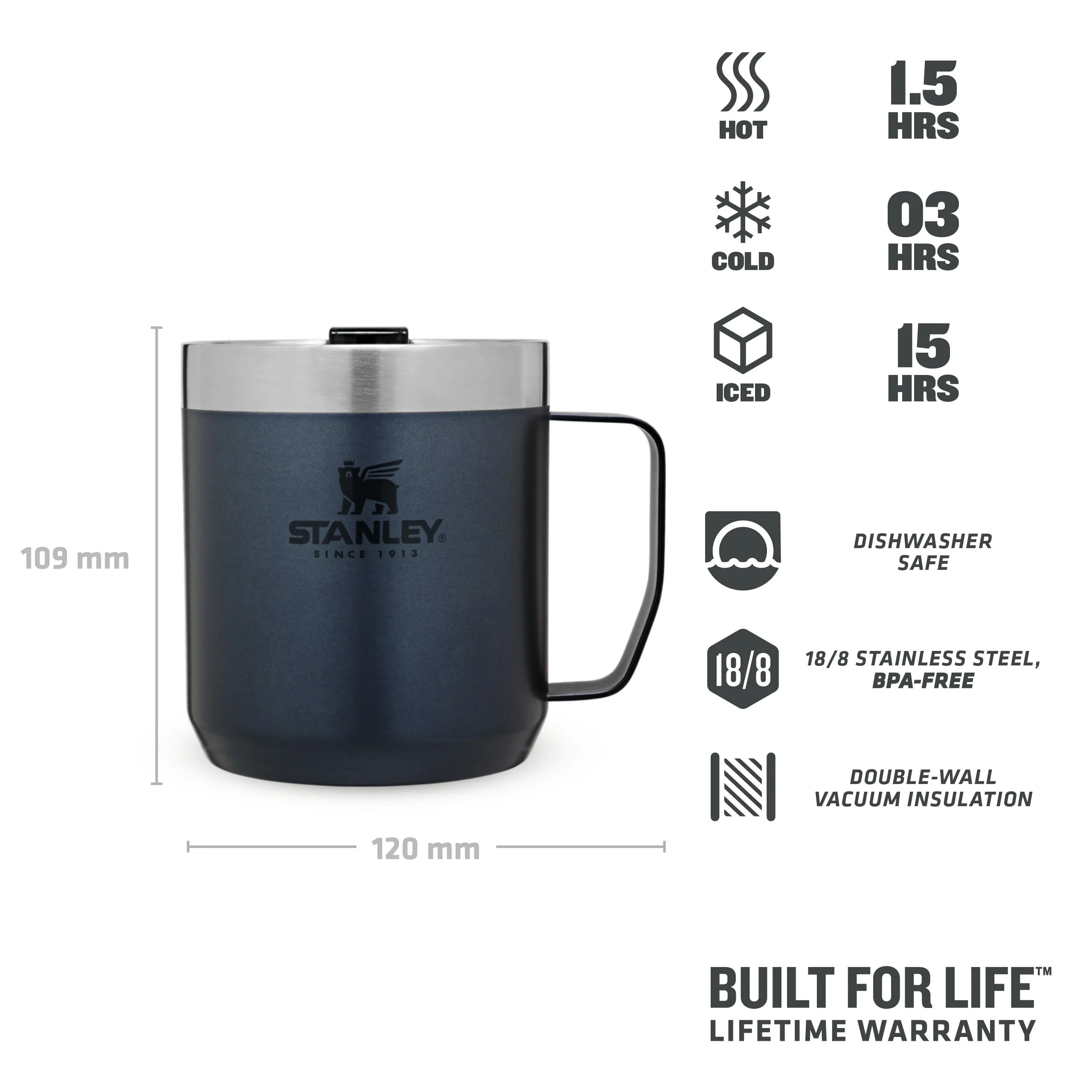 Classic Legendary Camp Mug | 0.35L - Stanley Create - Image 23