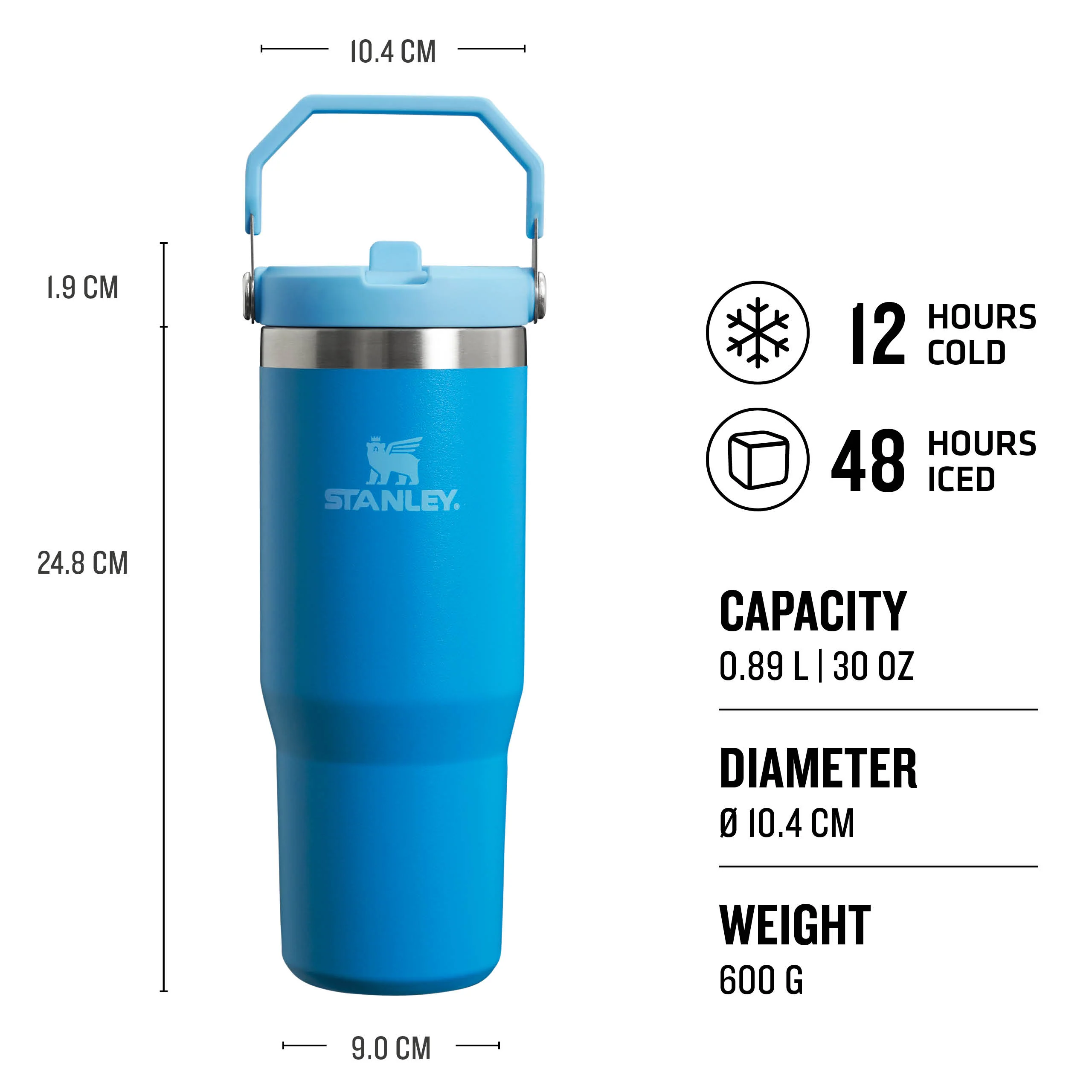 IceFlow™ Flip Straw 2.0 Tumbler | 0.89L - Stanley Create - Image 18