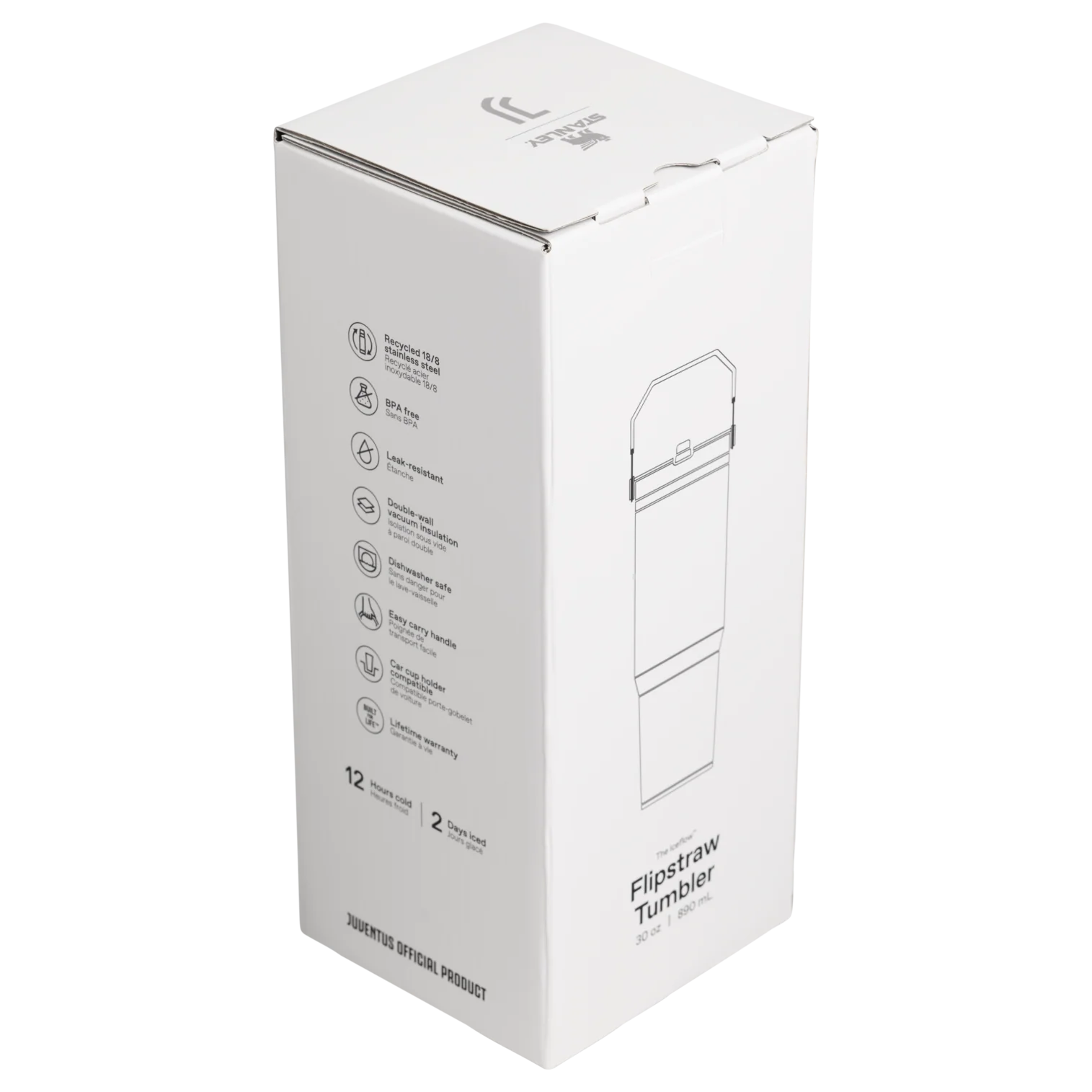 Stanley 1913 x Juventus IceFlow™ Flip Straw 2.0 Tumbler | 0.89L - Image 7